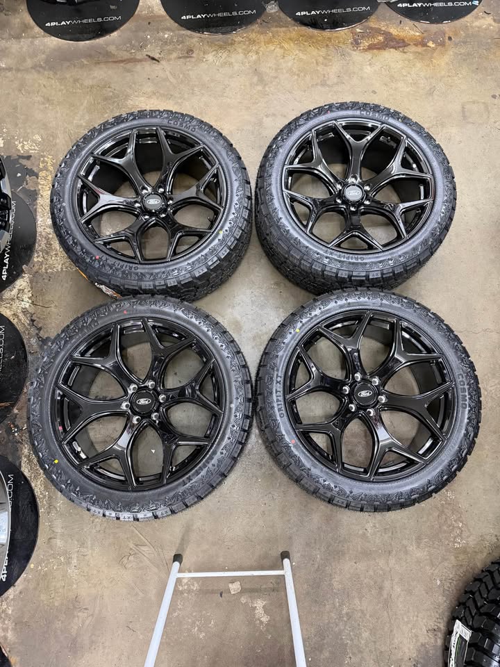 Ford F150 22 x 10 Shelby Super Snakes 285/45R 22 Black 6 x 135 - Image 3