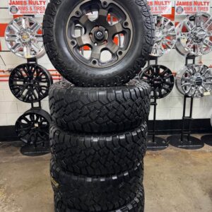 Jeep Wrangler Gladiator 33 x 12.50R 17 FUEL BEAST Set Of 5