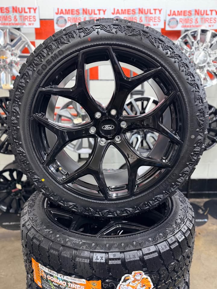 Ford F150 22 x 10 Shelby Super Snakes 285/45R 22 Black 6 x 135 - Image 5