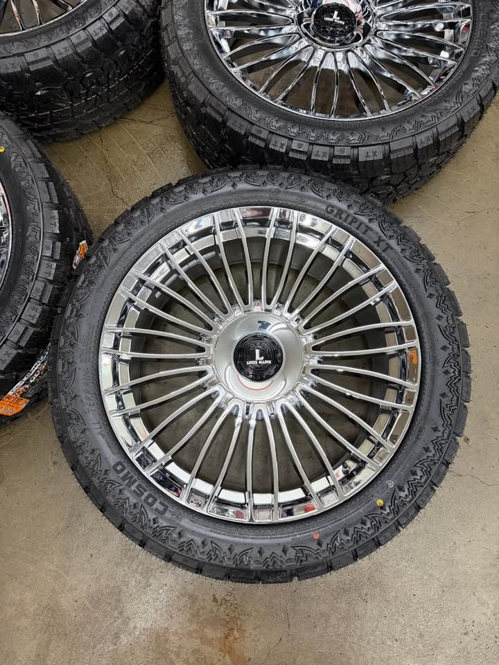 22in 6 x 135 Luxxx 285/45R ( Chevy 1500 GMC Ford F150 RAM 1500 ) - Image 6