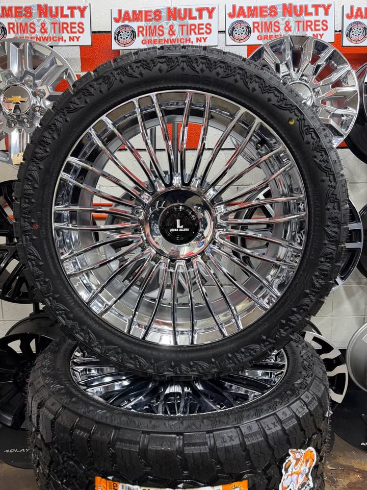 22in 6 x 135 Luxxx 285/45R ( Chevy 1500 GMC Ford F150 RAM 1500 ) - Image 2