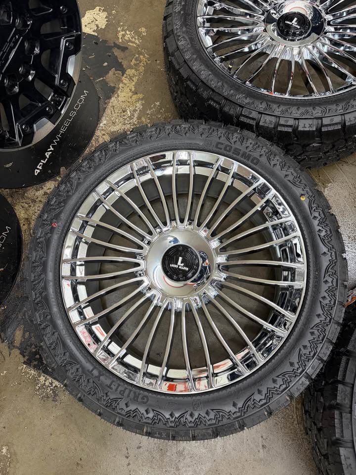 22in 6 x 135 Luxxx 285/45R ( Chevy 1500 GMC Ford F150 RAM 1500 ) - Image 5