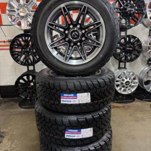 20in 8 x 180 Fuel Brawl 33/12.50R Forged Fusion (CHEVY 2500 3500 GMC )