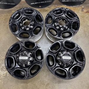 18in 8 x 170 New Ford Black Aluminum Rims (F250 F350)
