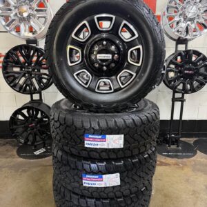 20in 8 x 170 New Ford Otani 35 x 12.50R Gloss Black (F250 F350 XLT LARIAT)