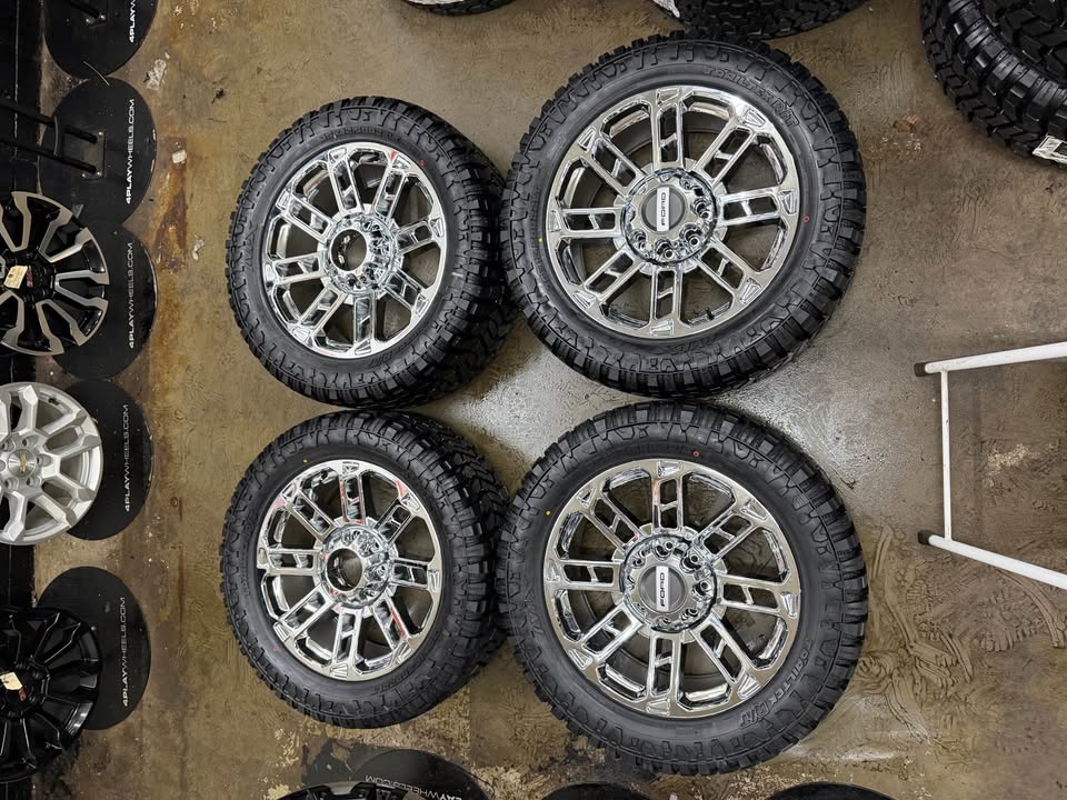 22in 8 x 170 New Ford Avix Trailtek 35/12.50 OR (F250 F350 XLT Limited) - Image 4