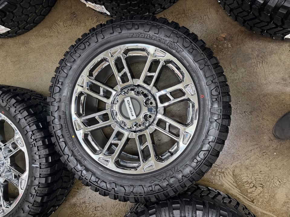22in 8 x 170 New Ford Avix Trailtek 35/12.50 OR (F250 F350 XLT Limited) - Image 7